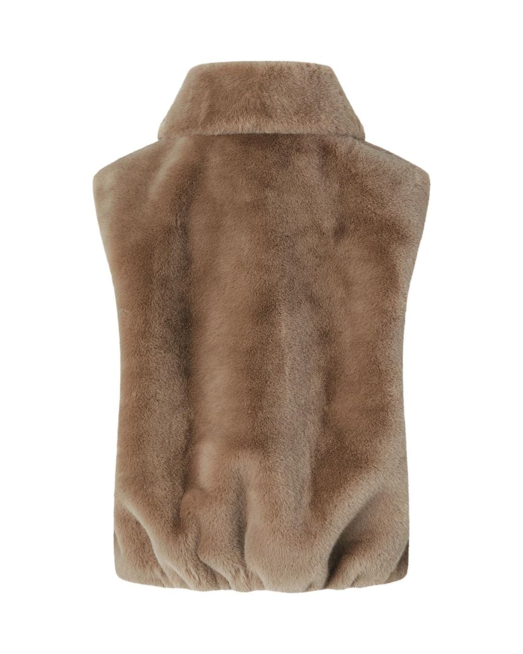 Pinko Brown Deyn Zip-Up Vest