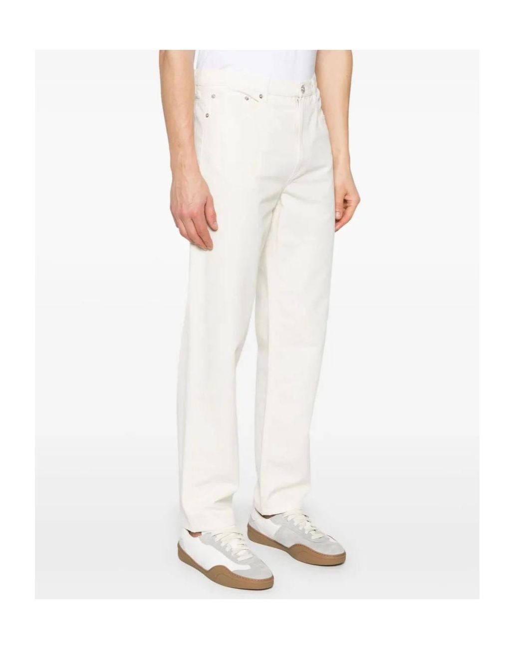 A.P.C. White Martin Jeans for men