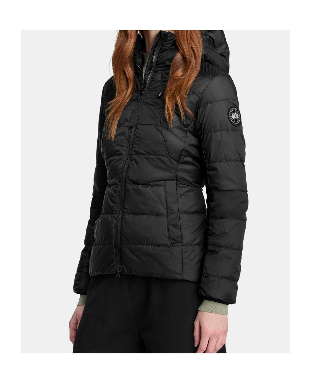 Canada Goose Black Abbott Hoodie Disc
