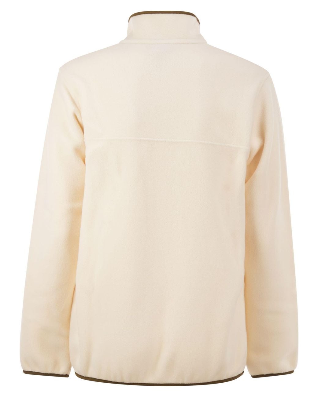 Patagonia Natural Fleece Snap Button Pullover