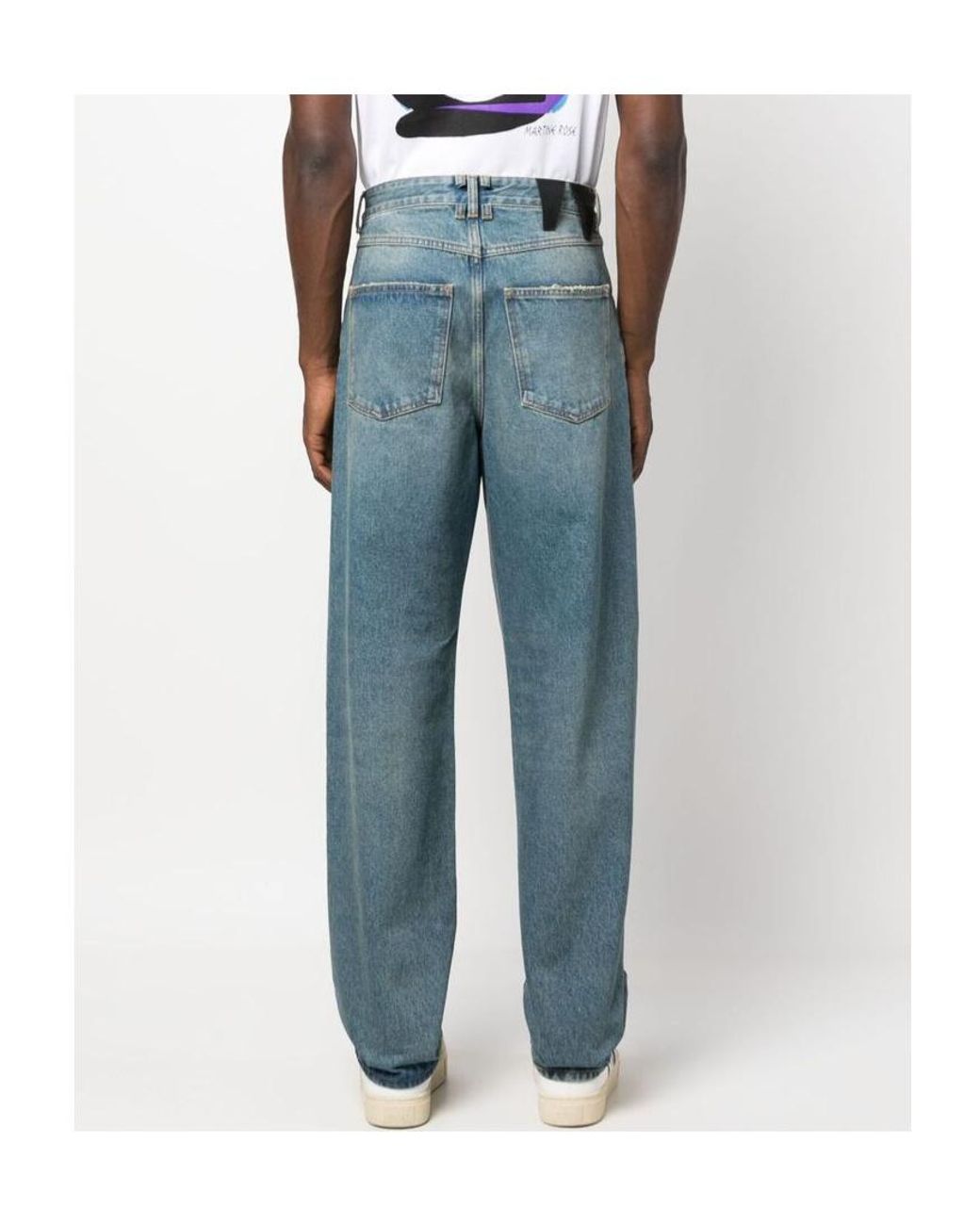 DARKPARK Blue Mark Relax Fit Jeans for men