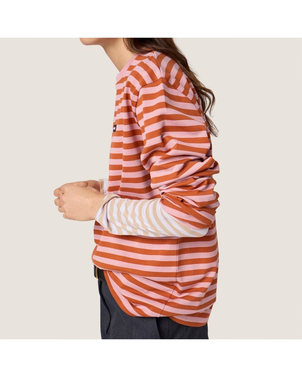 Miu Miu Orange Jersey T-Shirt