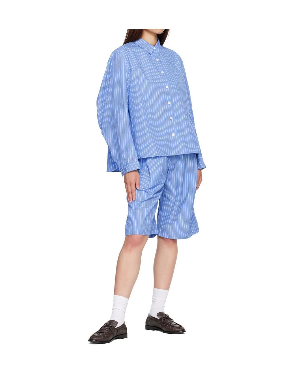 YMC Blue Carax Shorts
