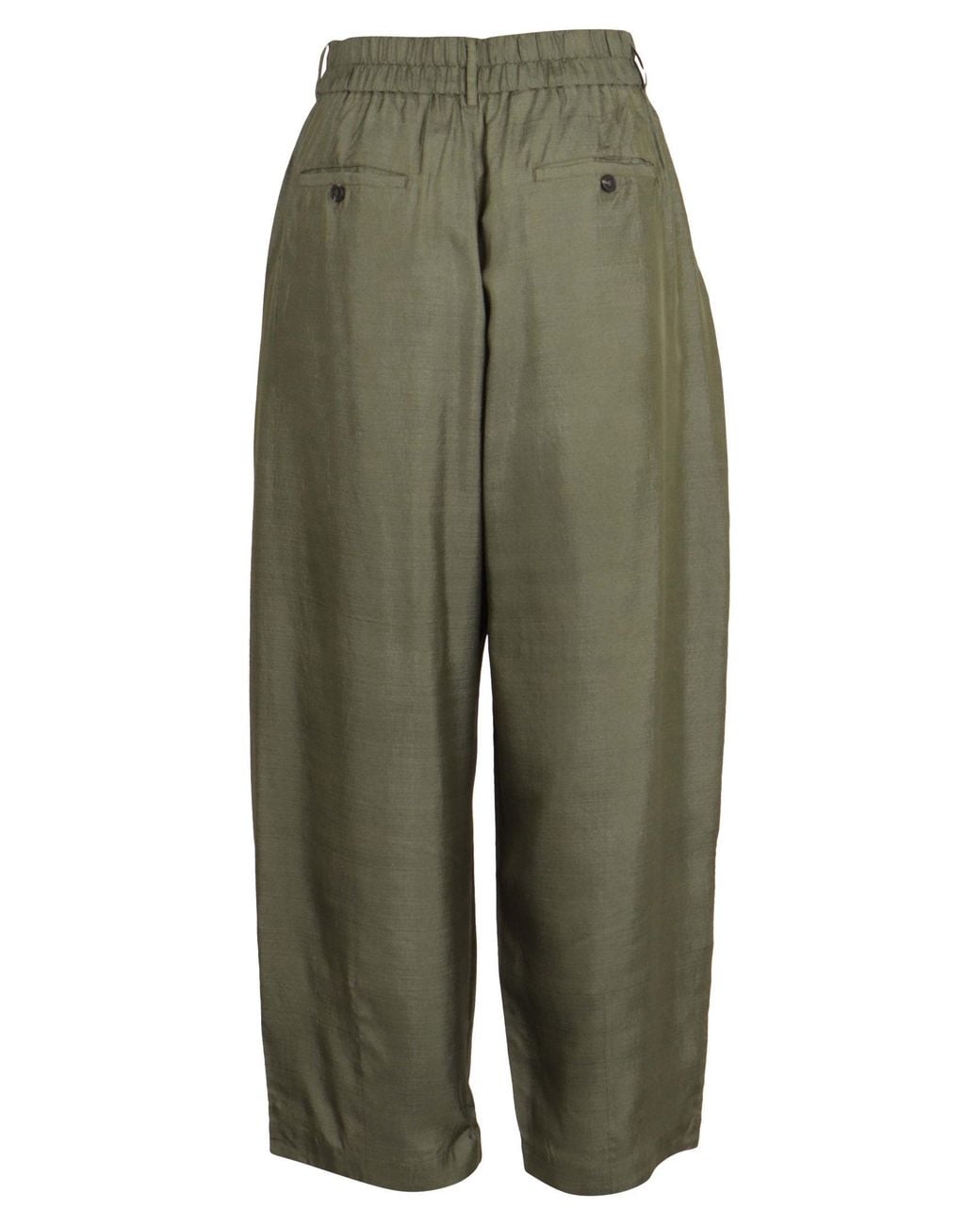 Soeur Green Logo Casual Pants