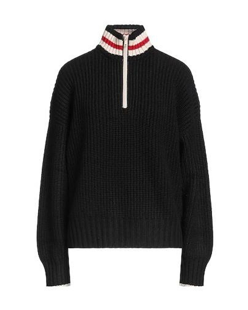 Brunello Cucinelli Black Minimal Solid Cashmere Knit Sweater