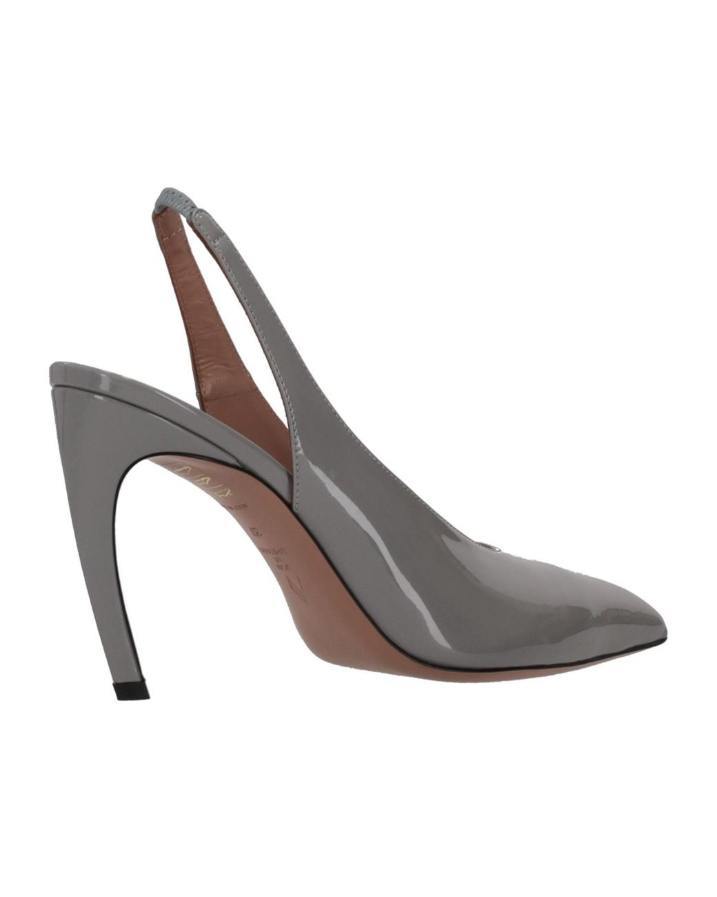 The Attico White Pointed-Toe High-Heeled Sandals