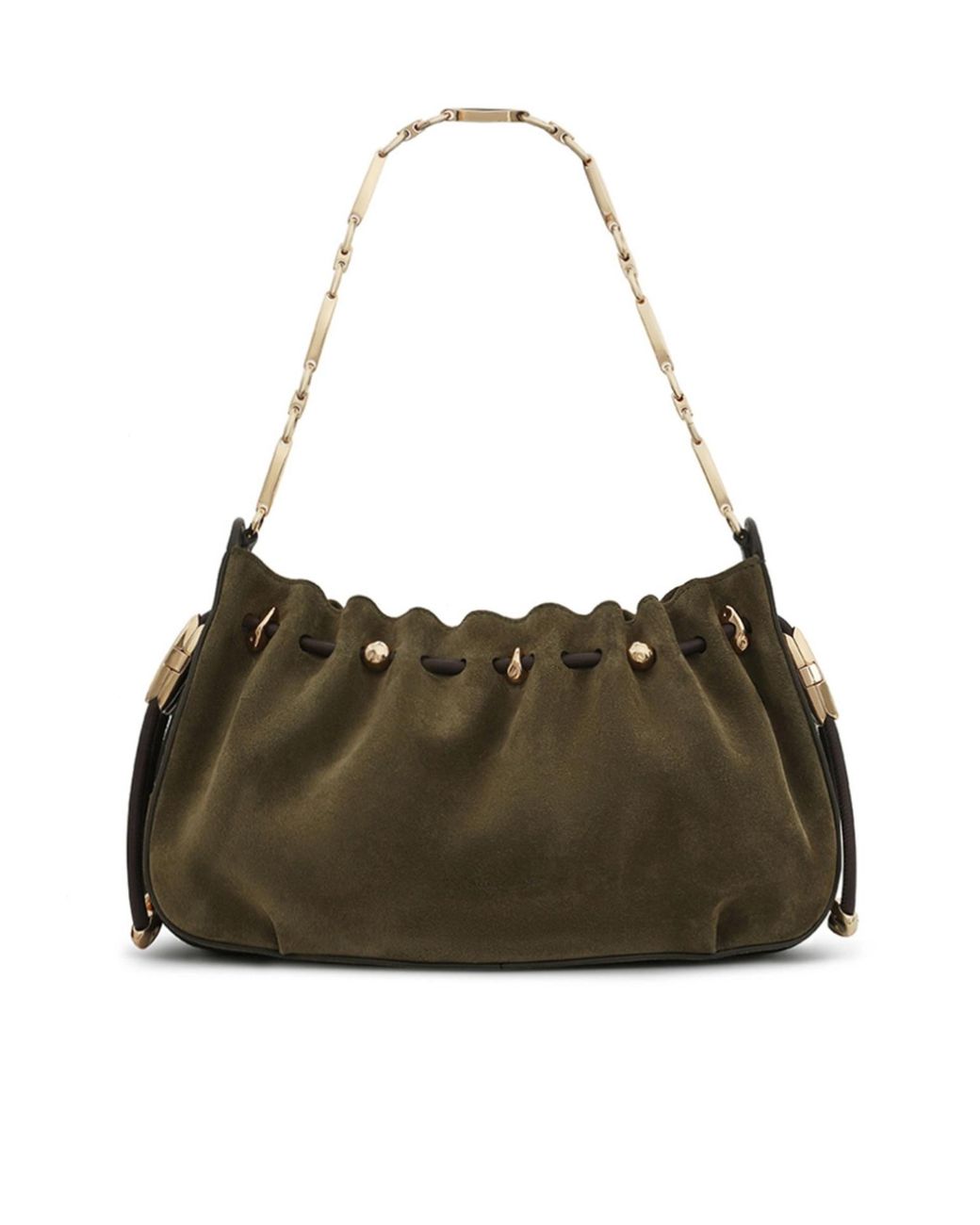 Zimmermann Brown Halcyon Chain Clutch Bag