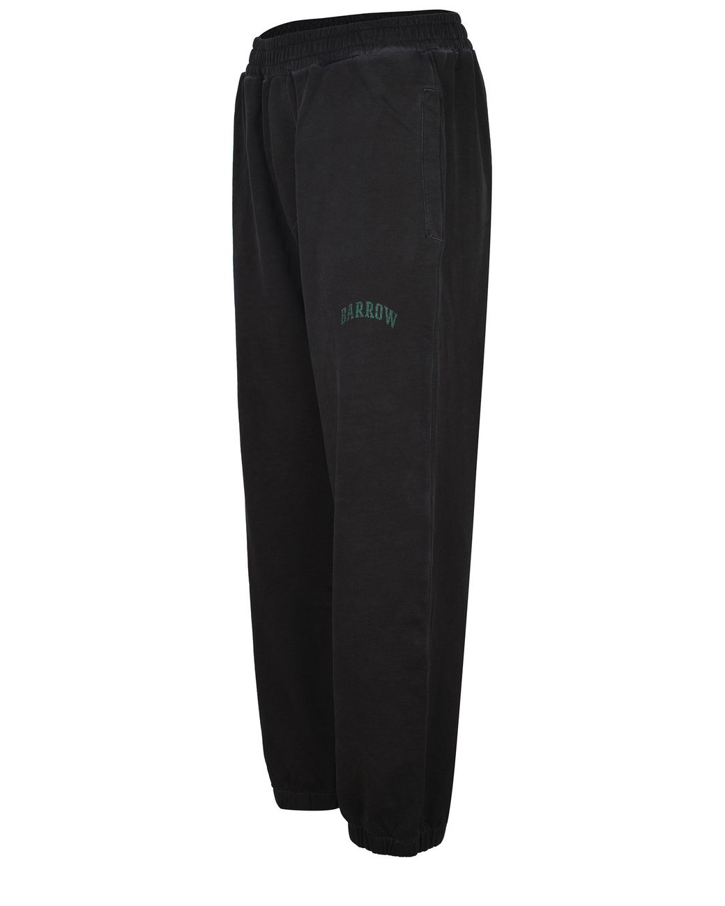 Barrow Black Elastic Waistband Pants