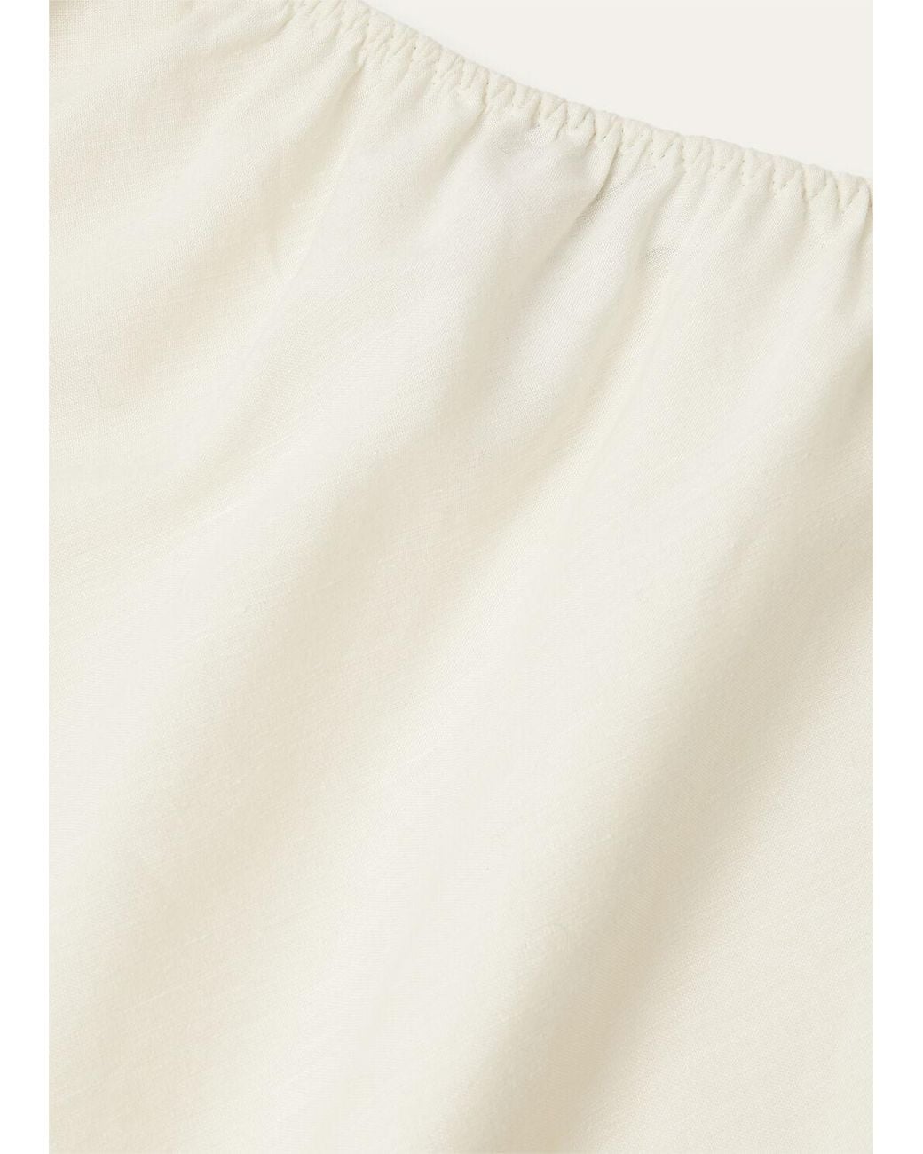 Loro Piana White Charis Skirt