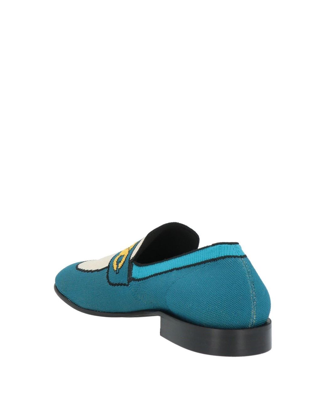 Marni Blue Woven Loafers