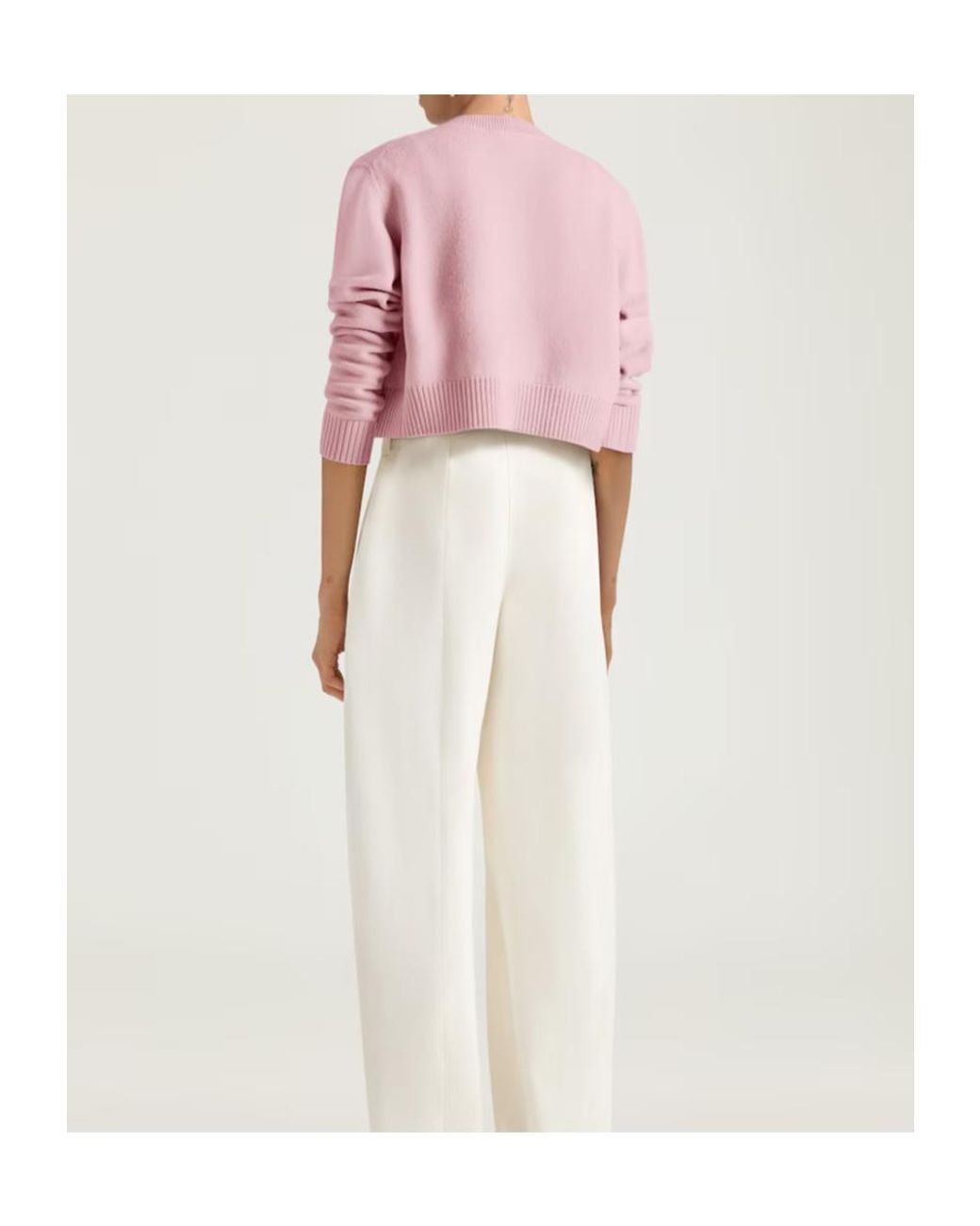 Givenchy Pink Cropped Cardigan