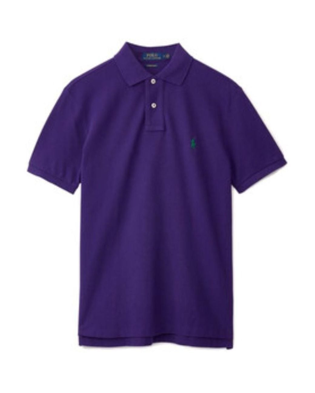 Polo Ralph Lauren Purple Pony Embroidered Short-Sleeved Polo Shirt for men