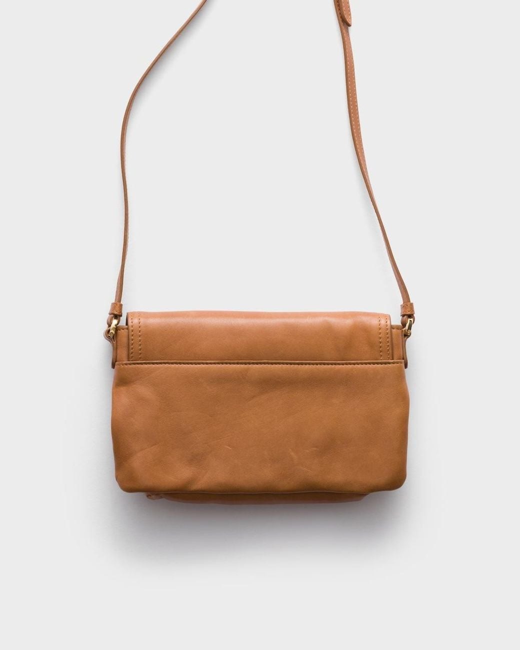 Prada Brown Nappa Leather Smartphone Holder