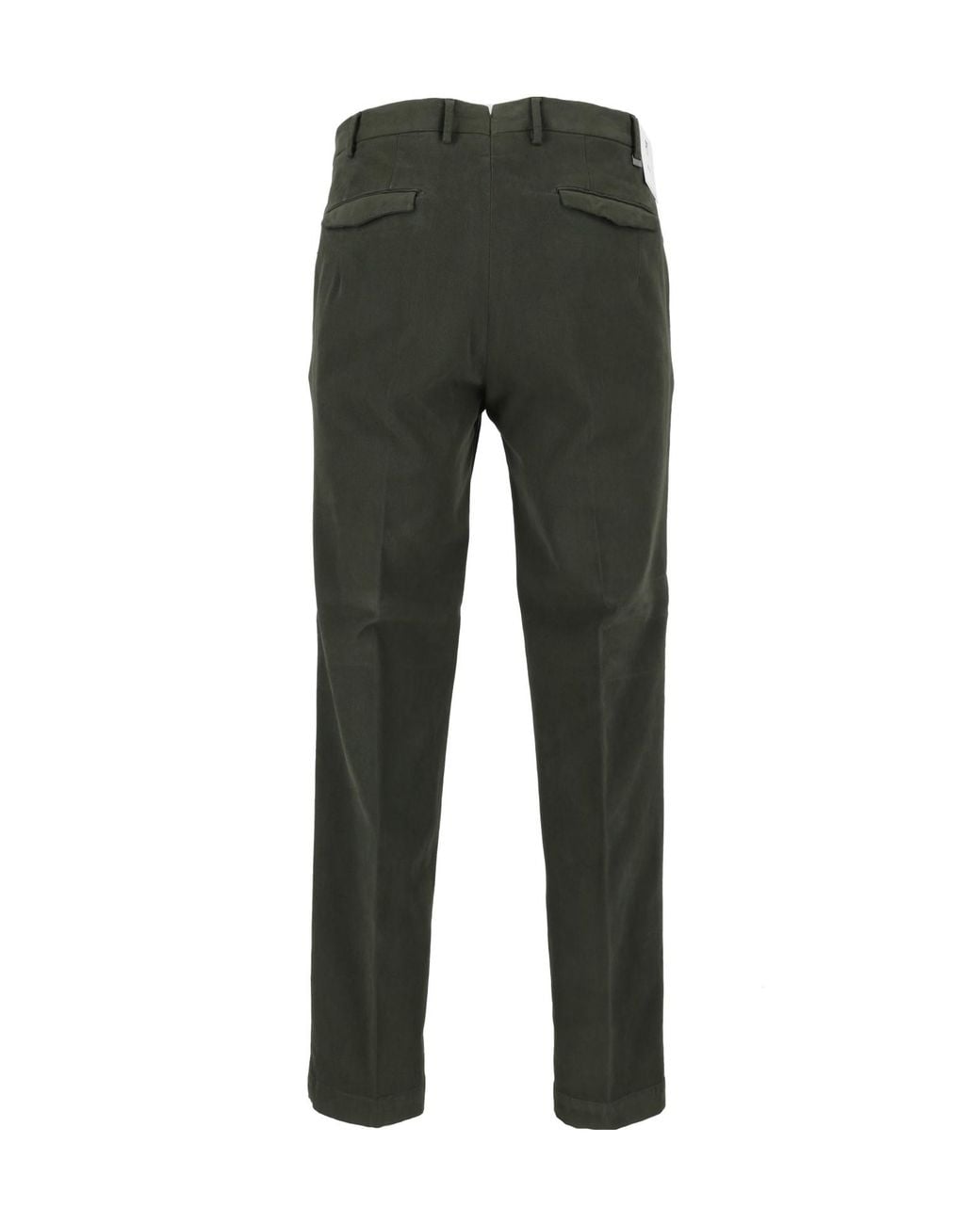 PT01 Gray Casual Trousers With Belt Loops for men