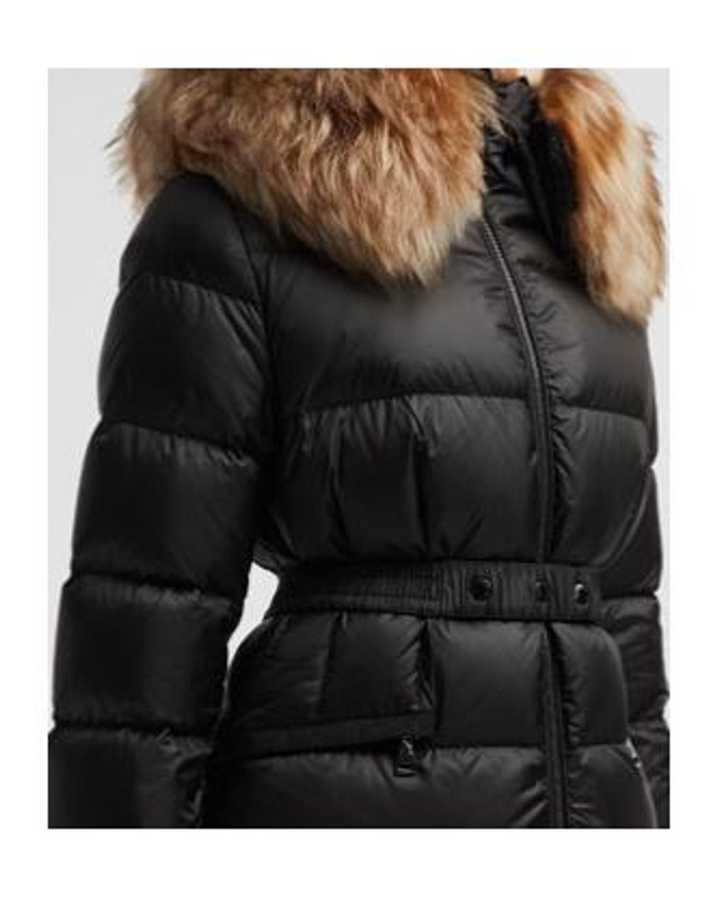 Moncler Black Boed Short Down Jacket