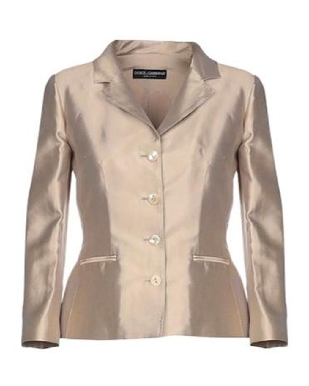 Dolce & Gabbana Natural Minimalist Blazer