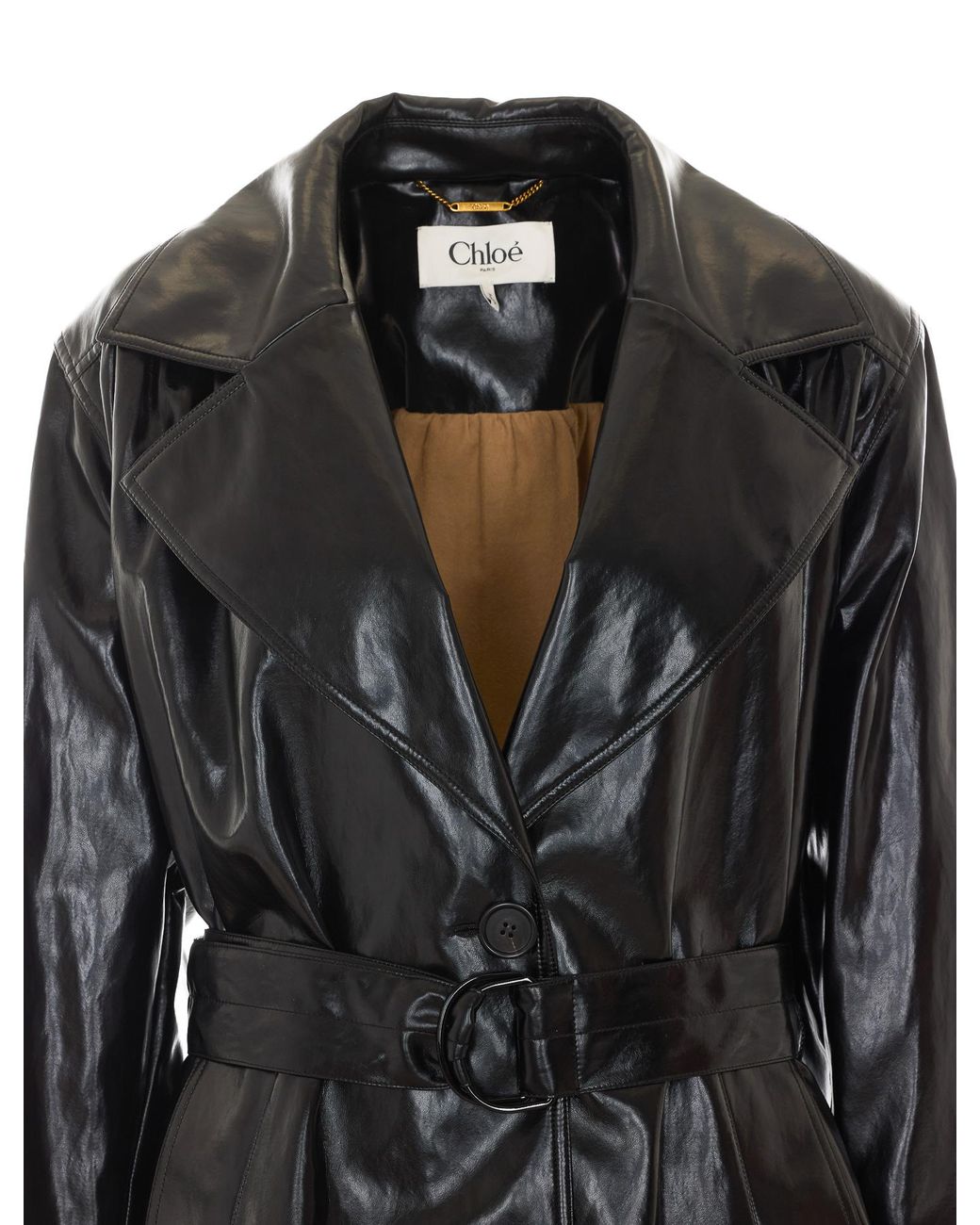 Chloé Black Chloé Belted Jacket