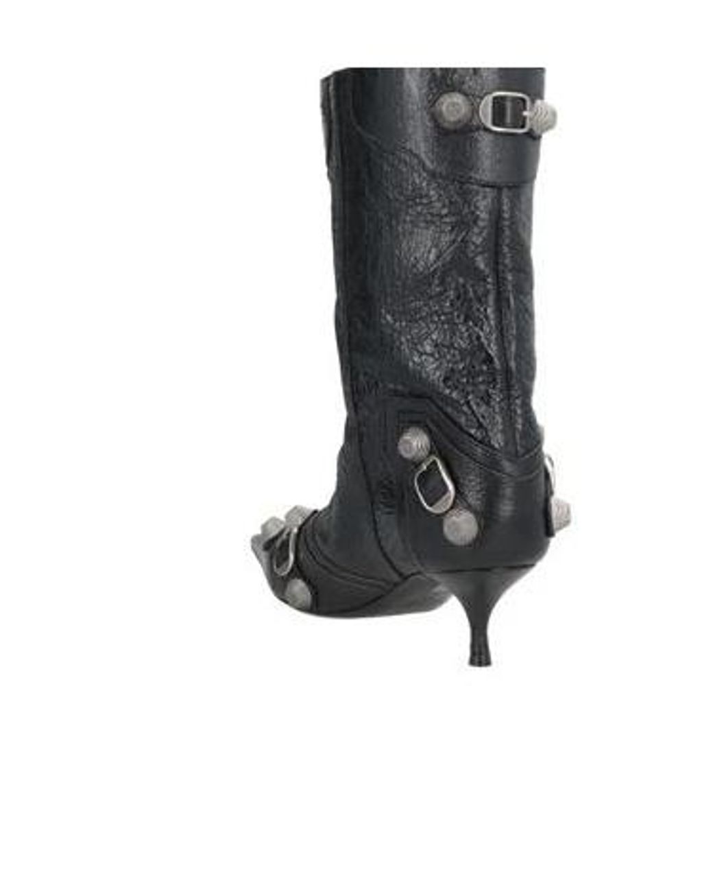 Balenciaga Black Fashionable Versatile Unique Ankle Boots