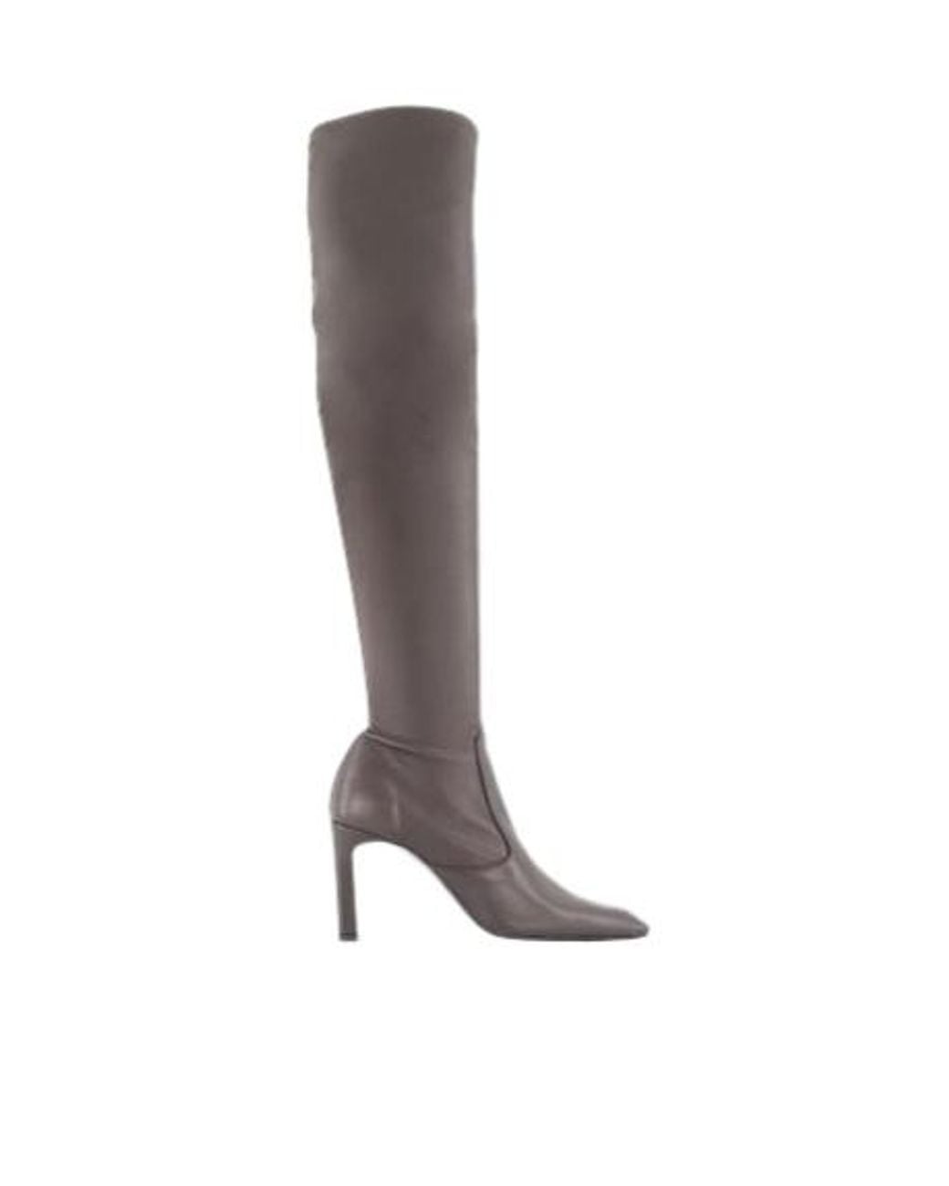 Totême Brown Totême Over-The-Knee Heeled Boots