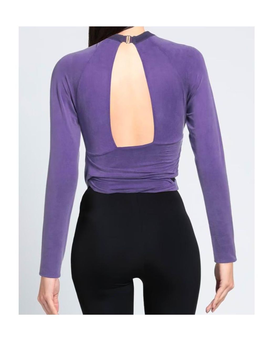 Jacquemus Purple Long Sleeve Top