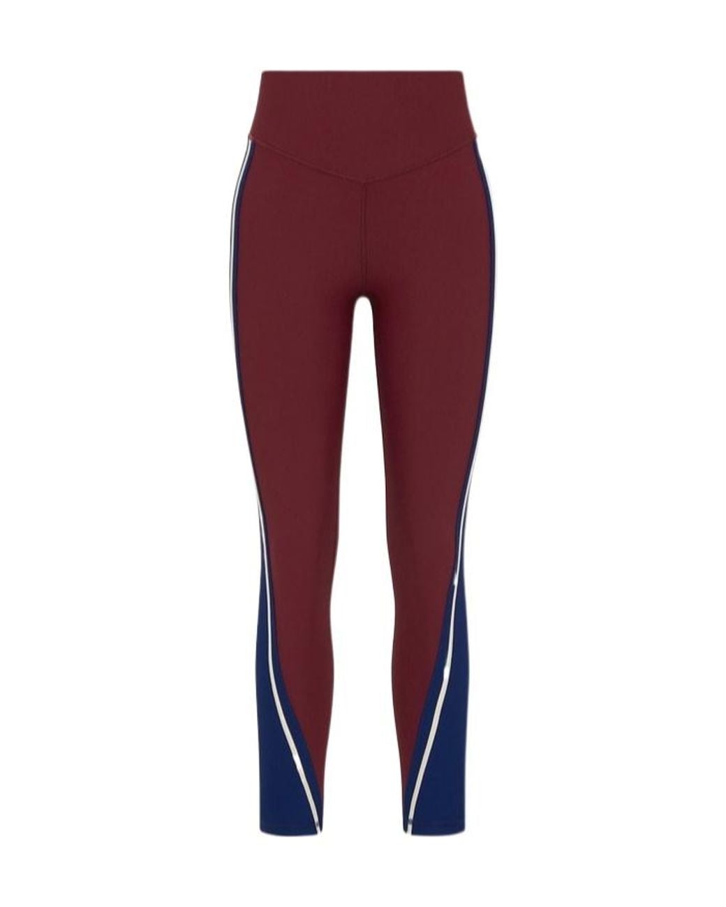 The Upside Red Adesa Stripe Leggings