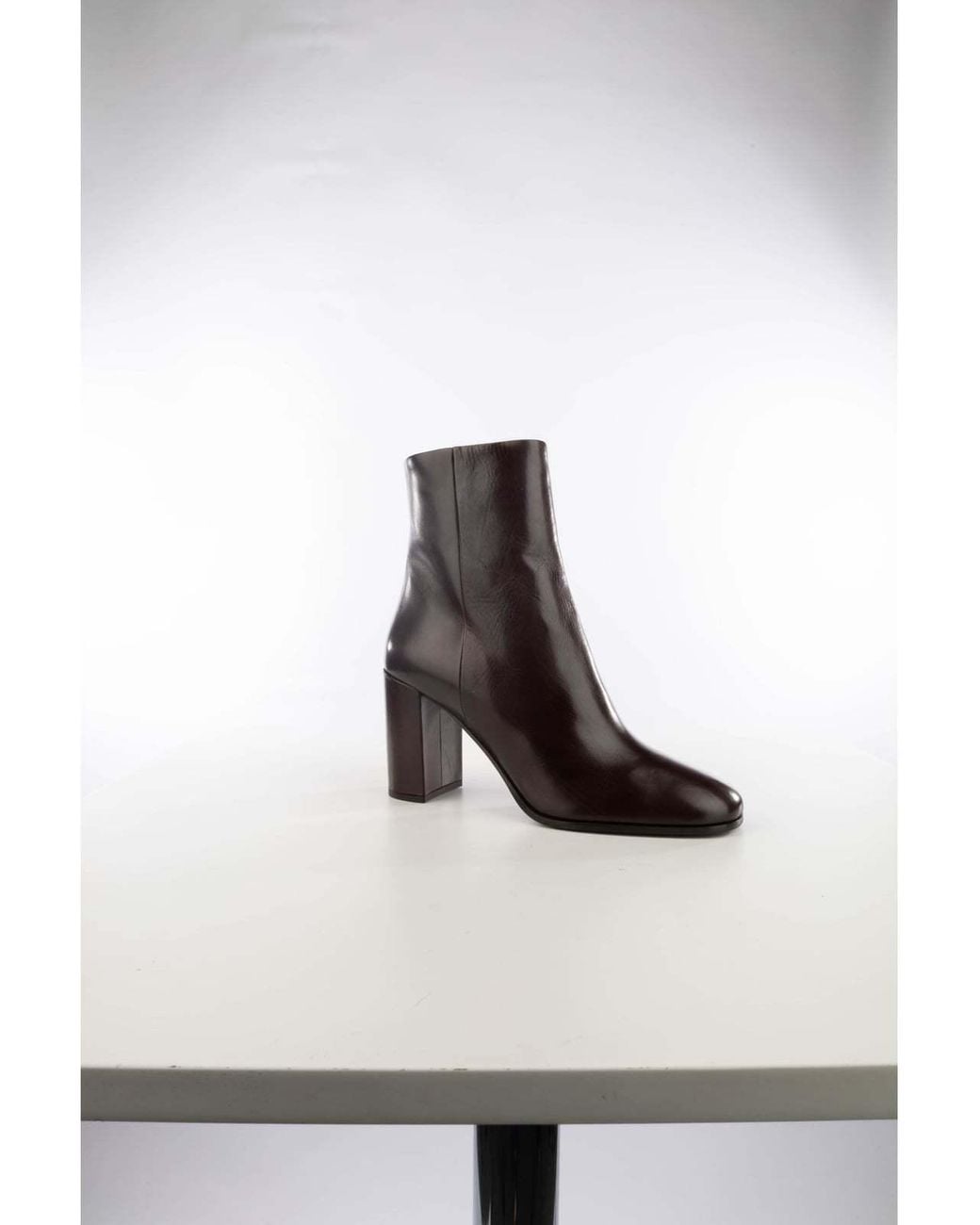 Prada Black Block-Heel Ankle Boots