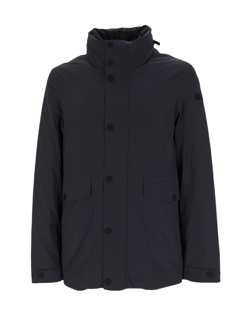 Rrd Blue High-Neck Jacket for men