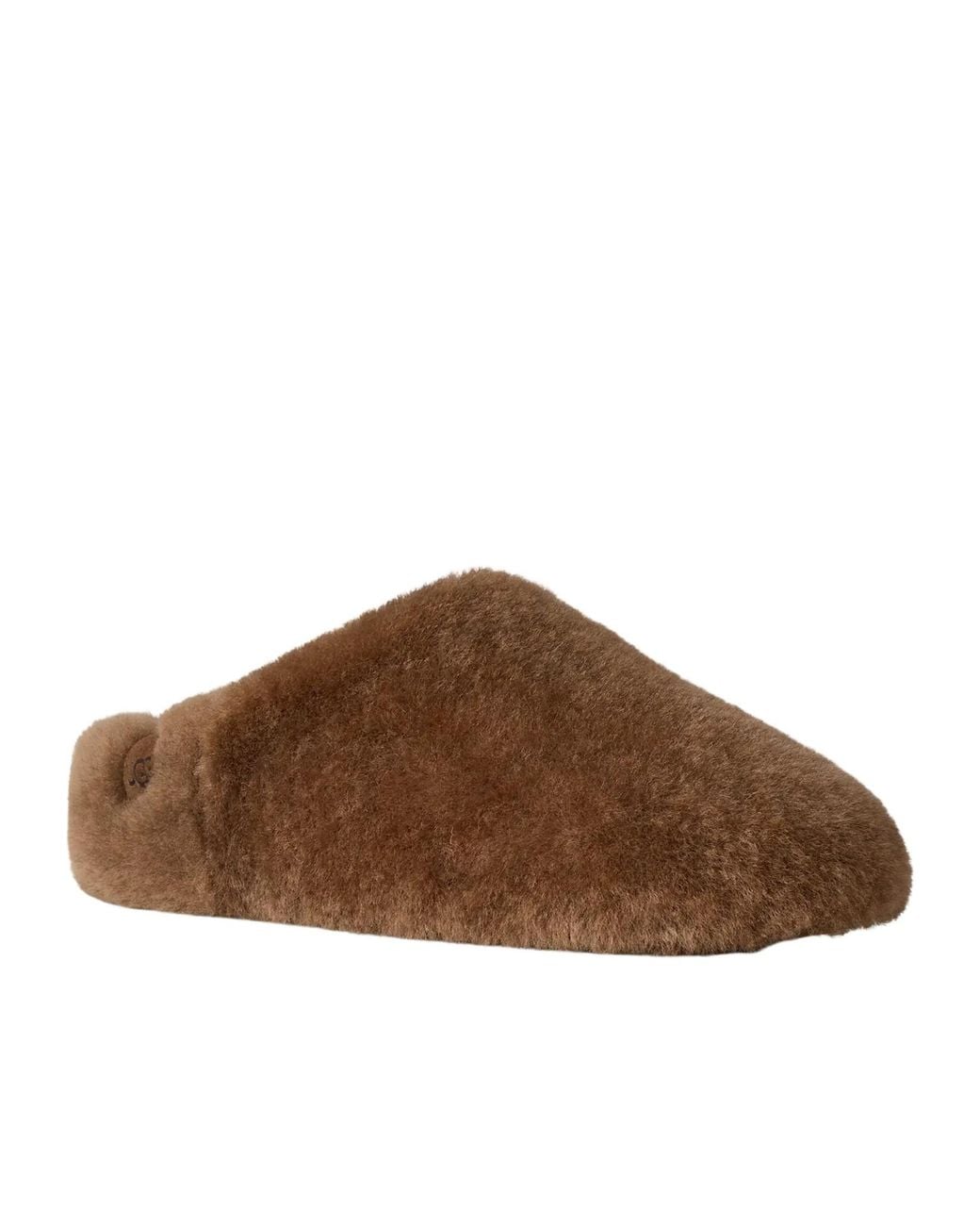 Ugg Brown Elea Fluffed Slip-On