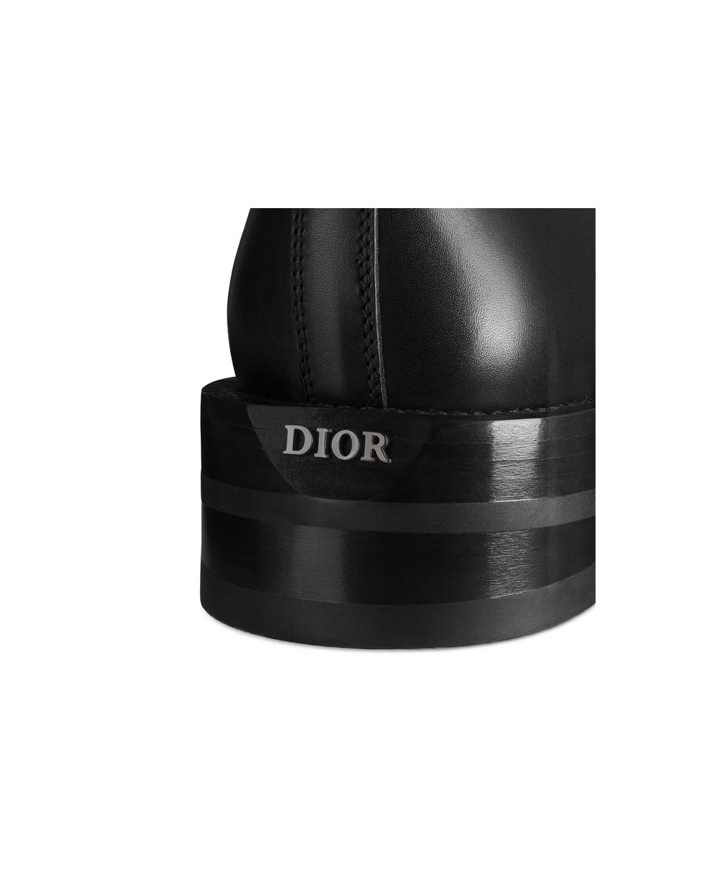 Dior Black Homme Carlo Square Toe Boots for men