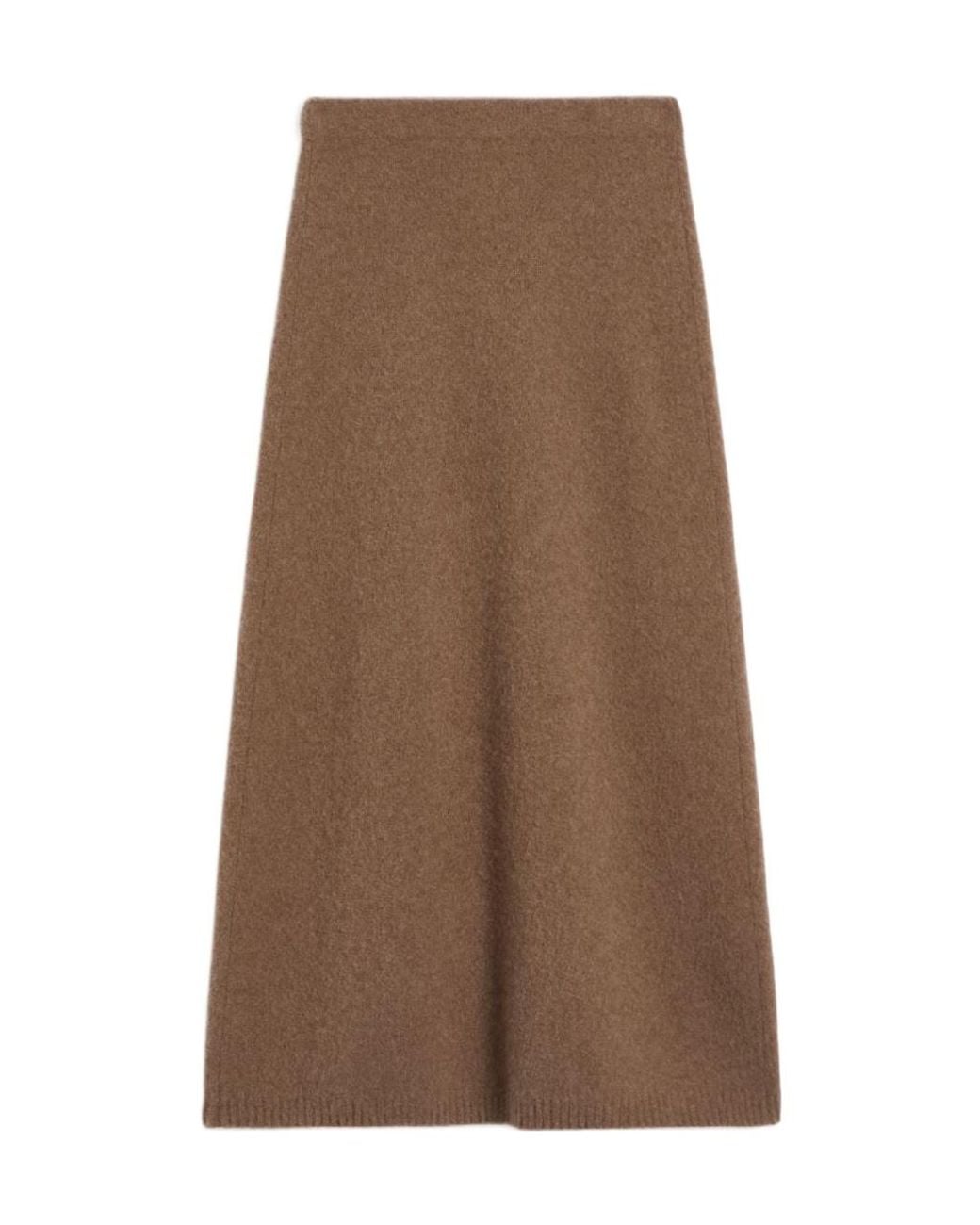 Max Mara Brown Dorina Long Skirt