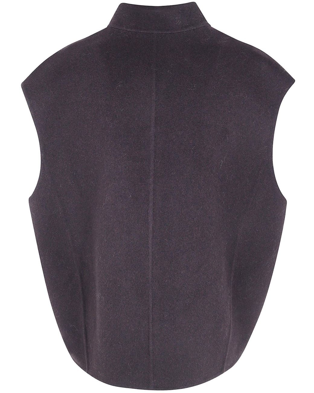 Soeur Blue Adeline High-Neck Gilet