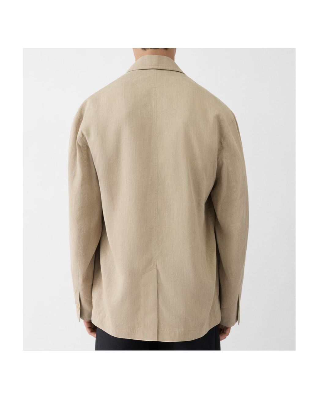 Jacquemus Natural The Pastro Long Sleeved Blazer for men