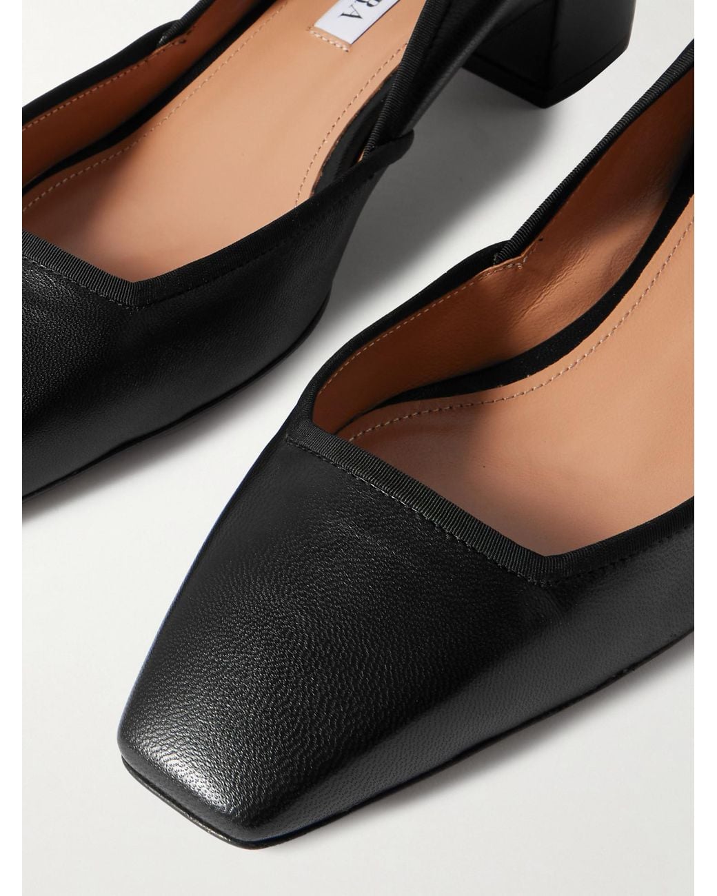 Aquazzura Black Elegant Maya High Heels