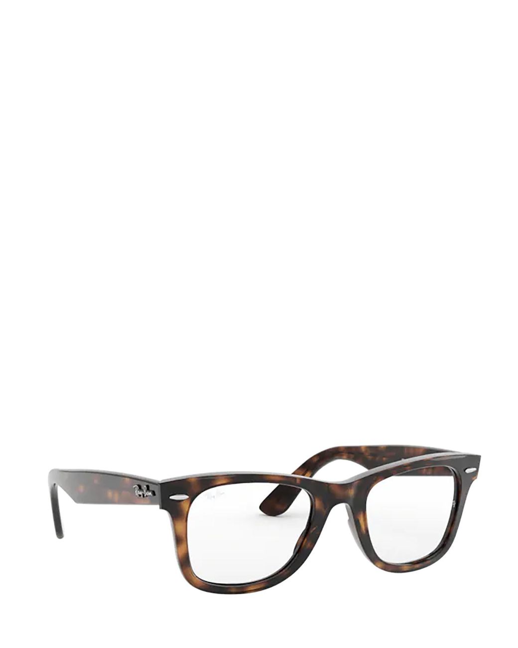Ray-Ban White Wayfarer Ease Optics Glasses for men