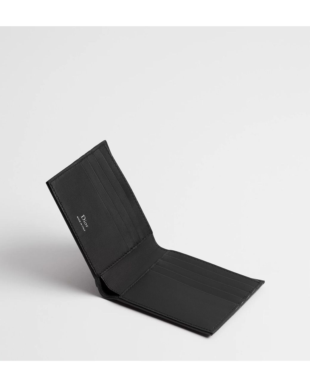 Dior Black Archie Bifold Wallet for men