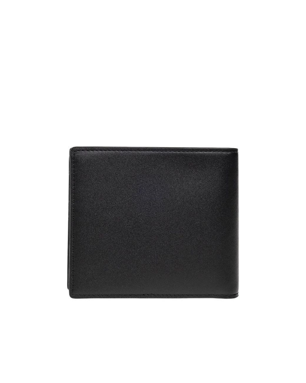 KENZO Blue Logo Printed Bi-Fold Wallet