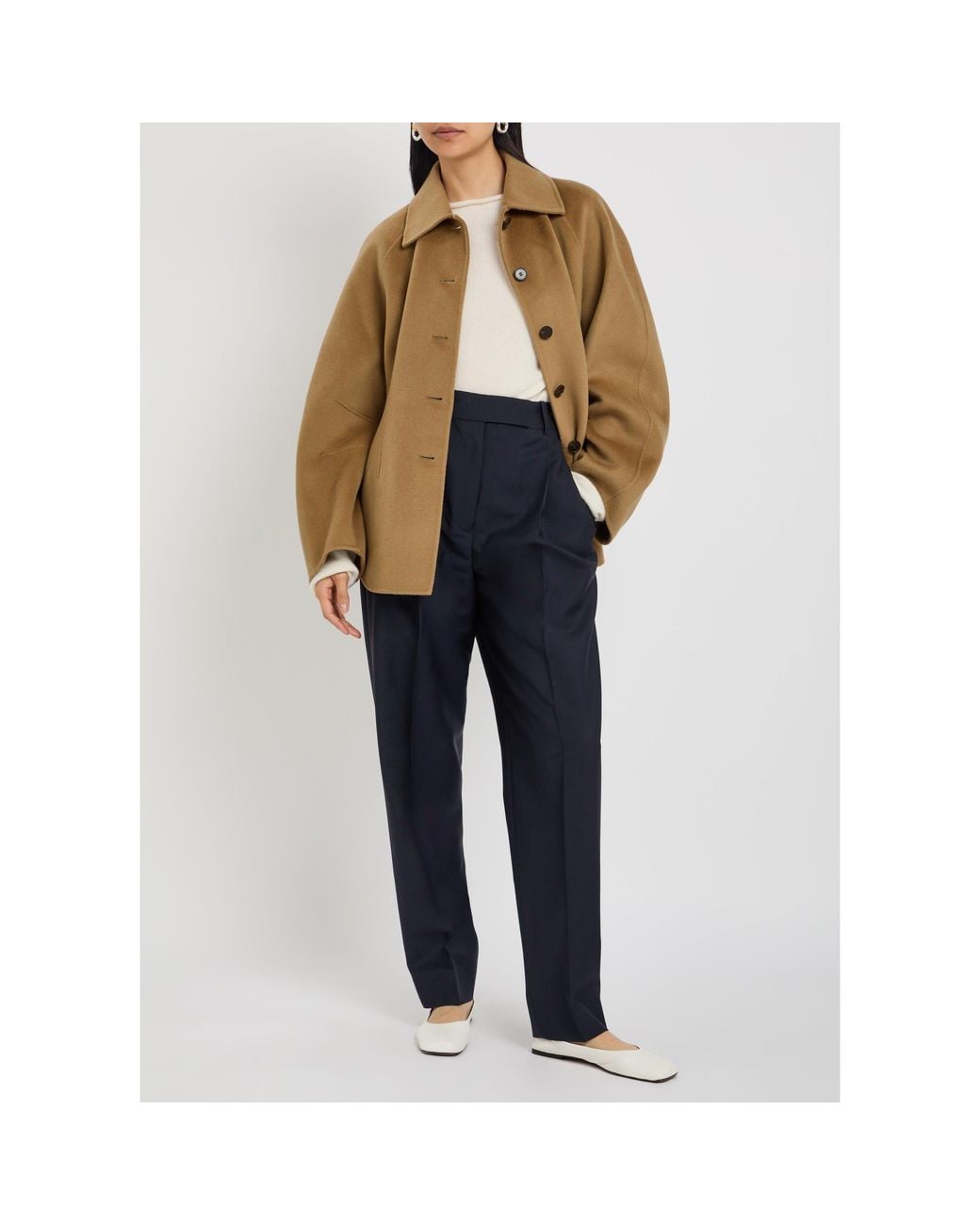 Rohe Blue Woolen Trousers