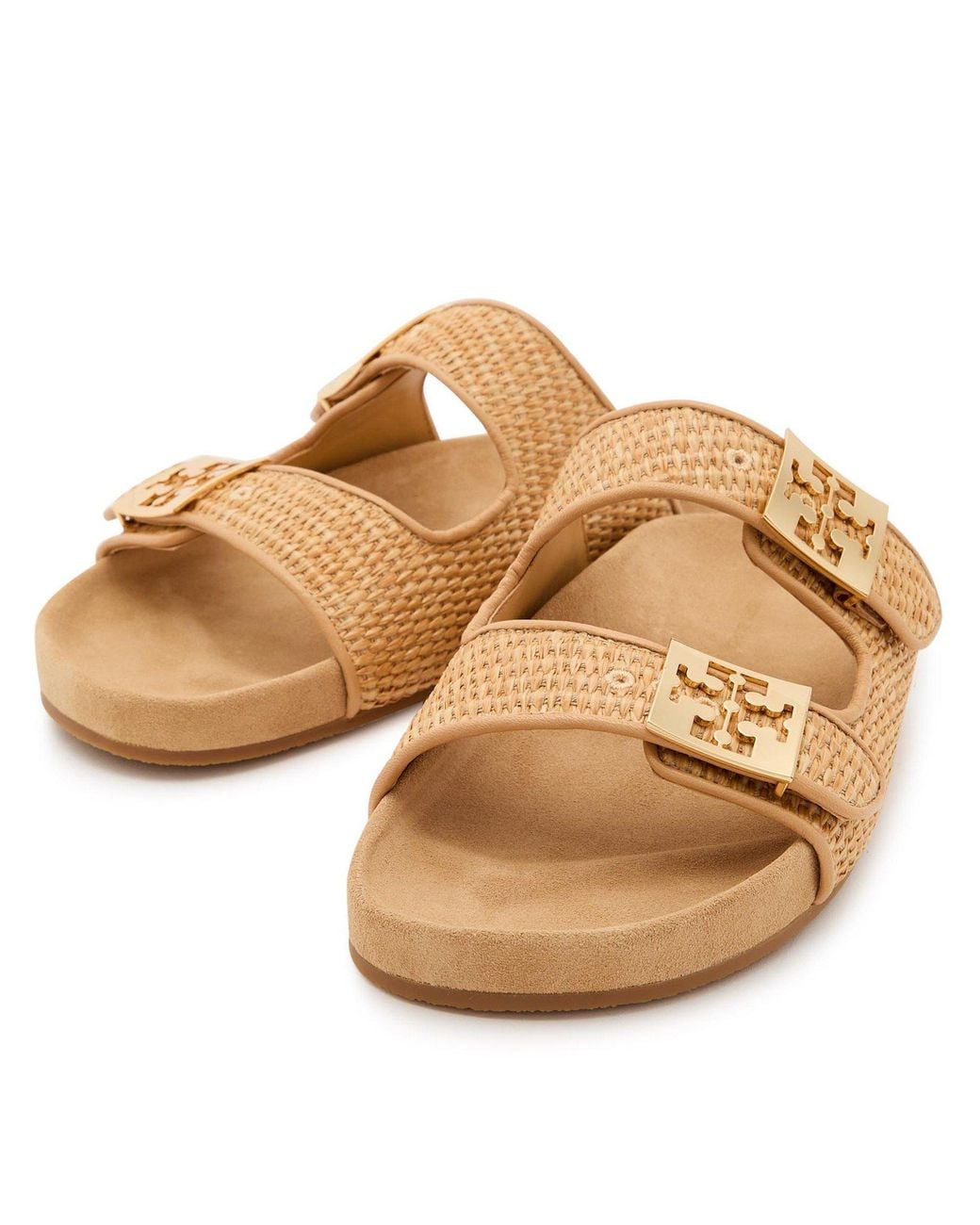 Tory Burch Brown Breathable Flat Sandals