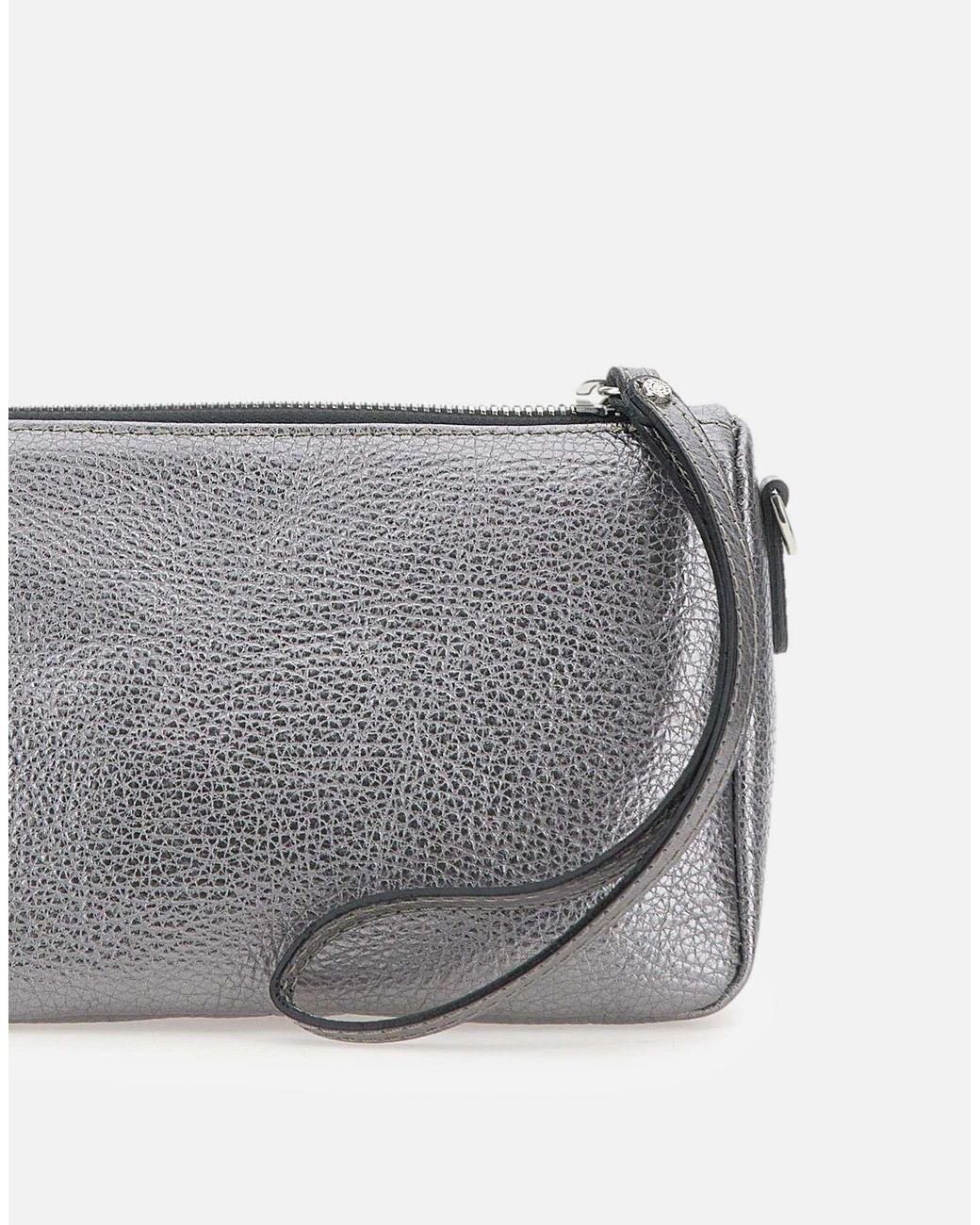 Gianni Chiarini Gray Nora Clutch Bag