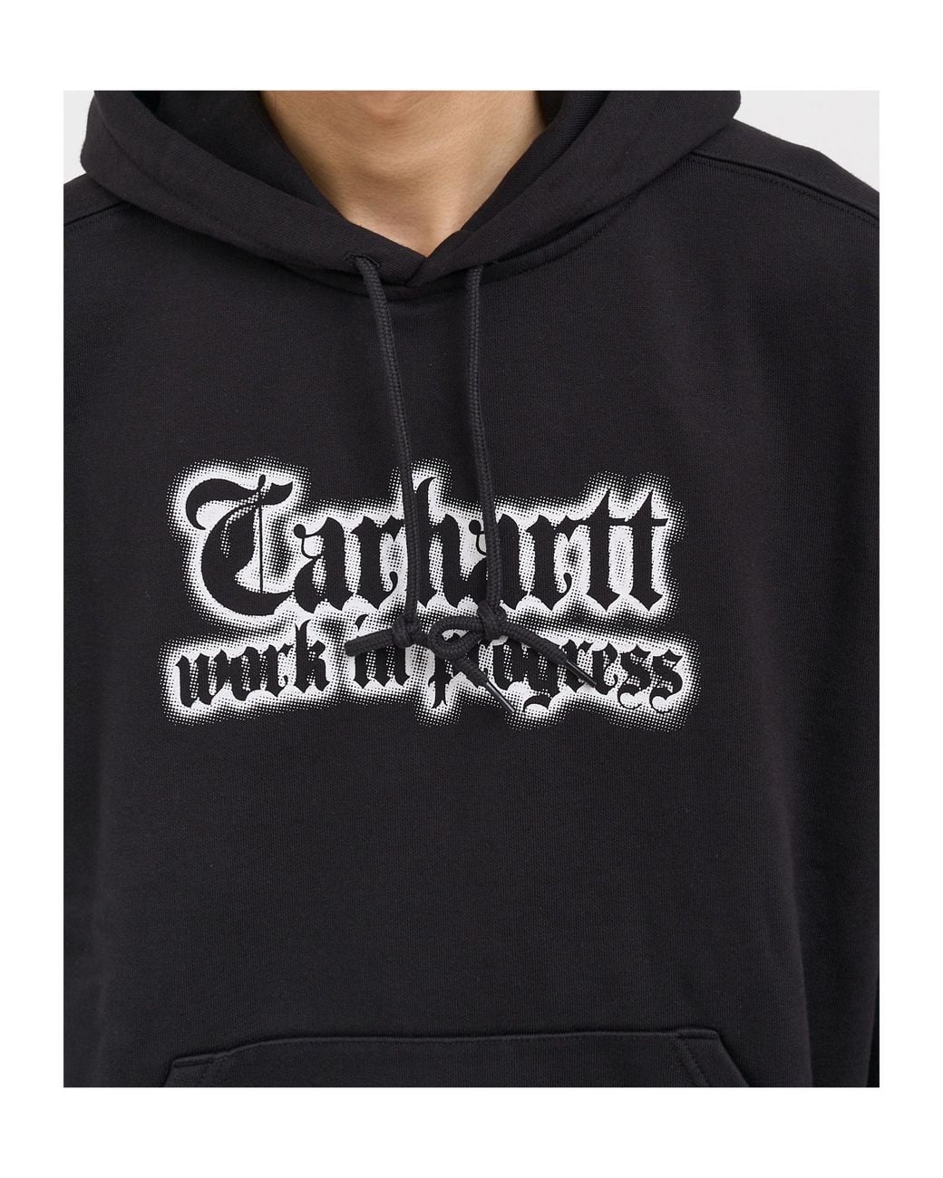 Carhartt Black Hooded World Tour Sweatshirt for men