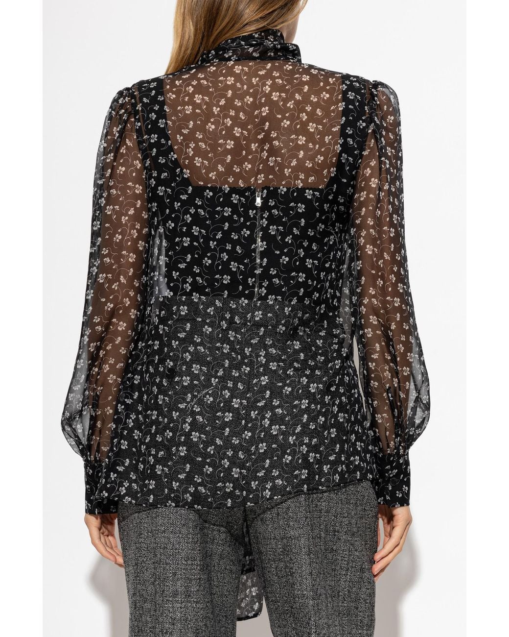 Dolce & Gabbana Black Long-Sleeved Top