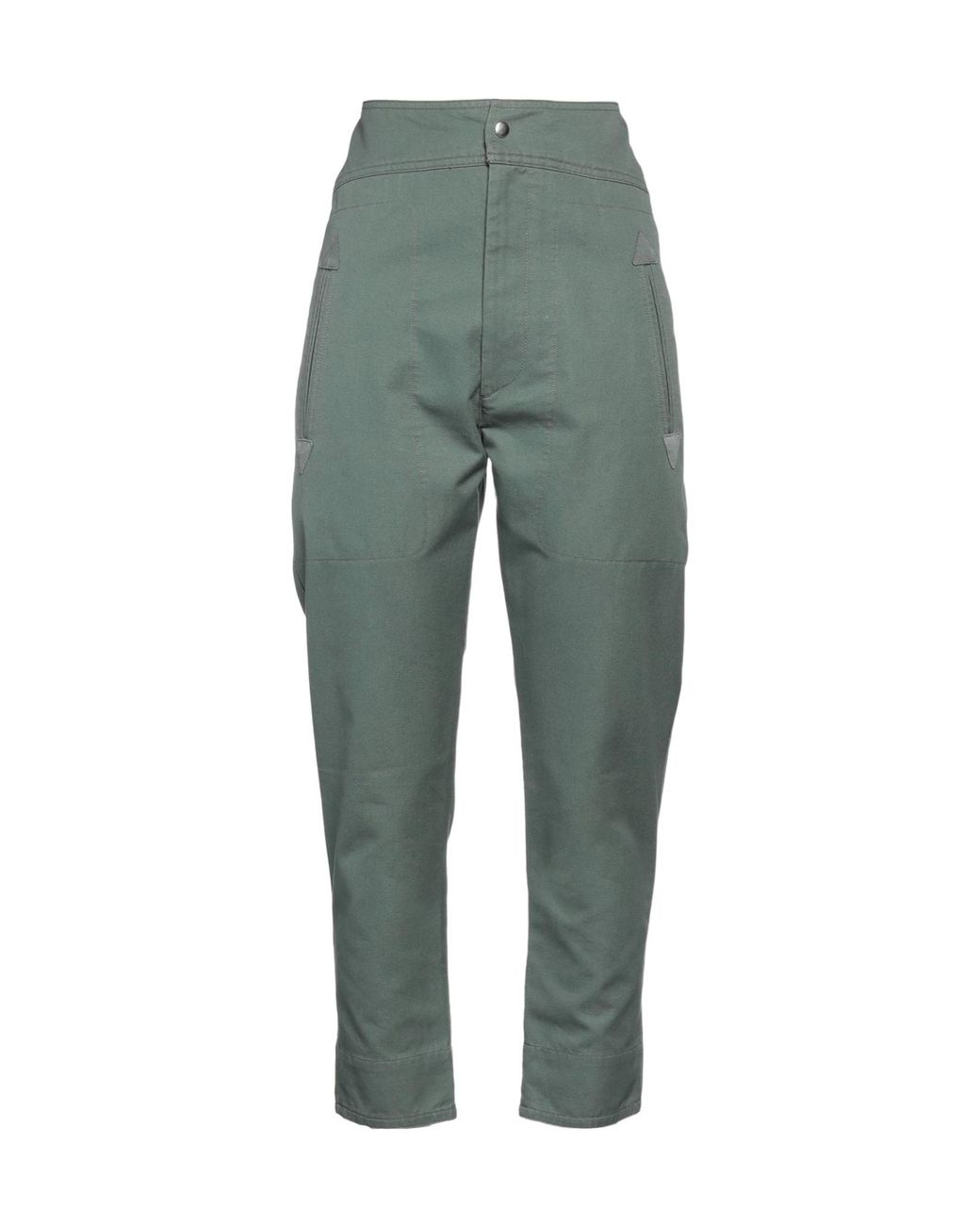 Isabel Marant Green Minimalist Casual Pants