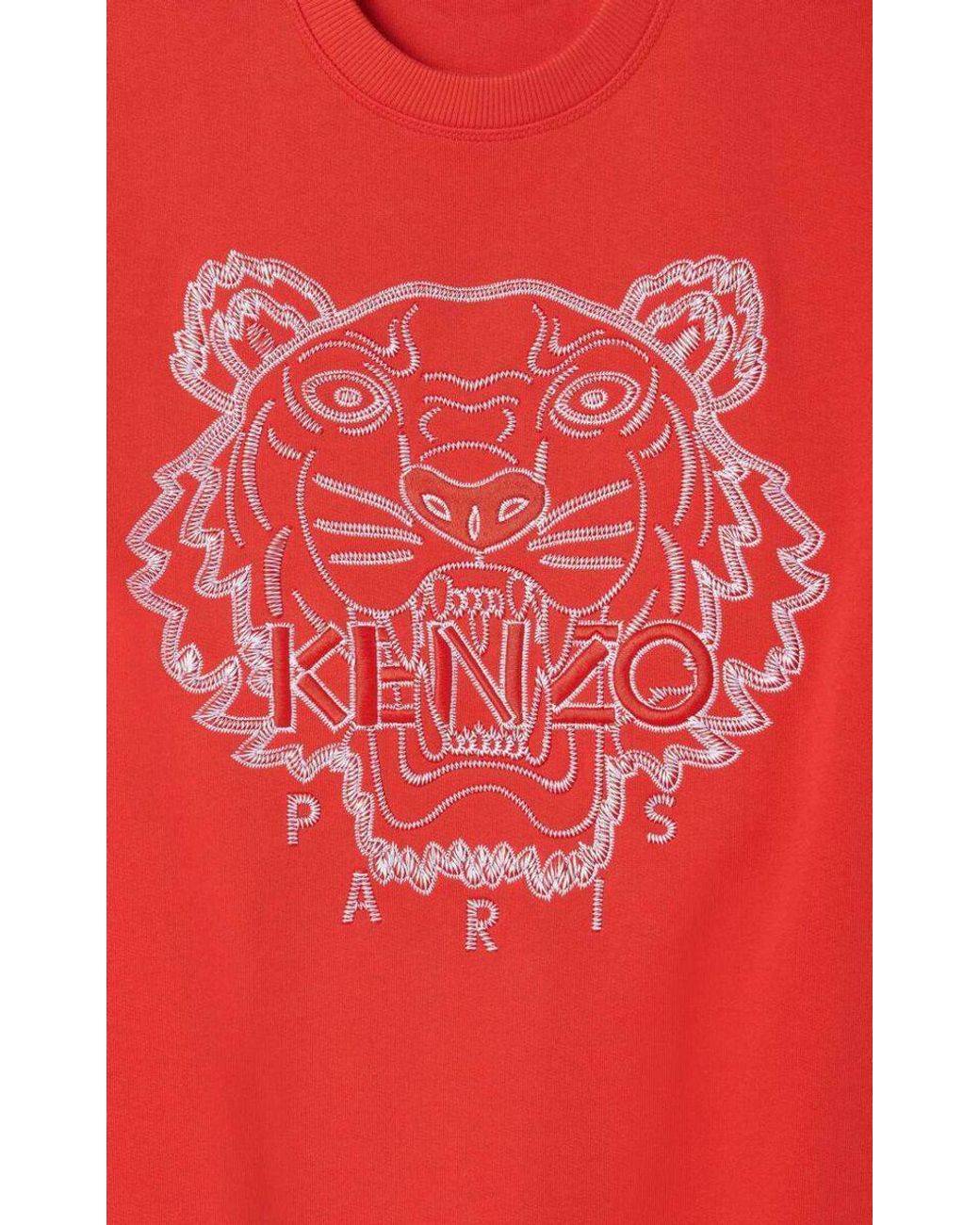 KENZO Tiger Embroidered Sweatshirt for men