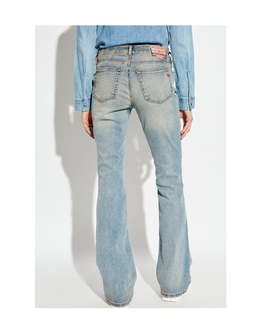 DIESEL Blue 1969-D-Ebbey Flared Jeans