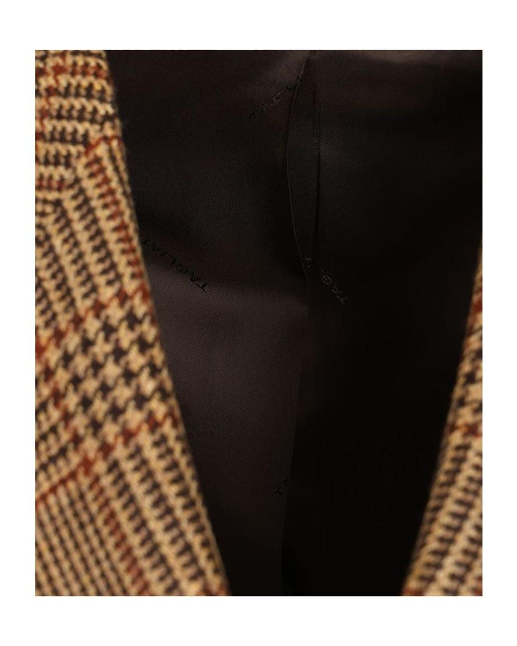 Tagliatore Brown Prince Of Wales Jasmine Blazer
