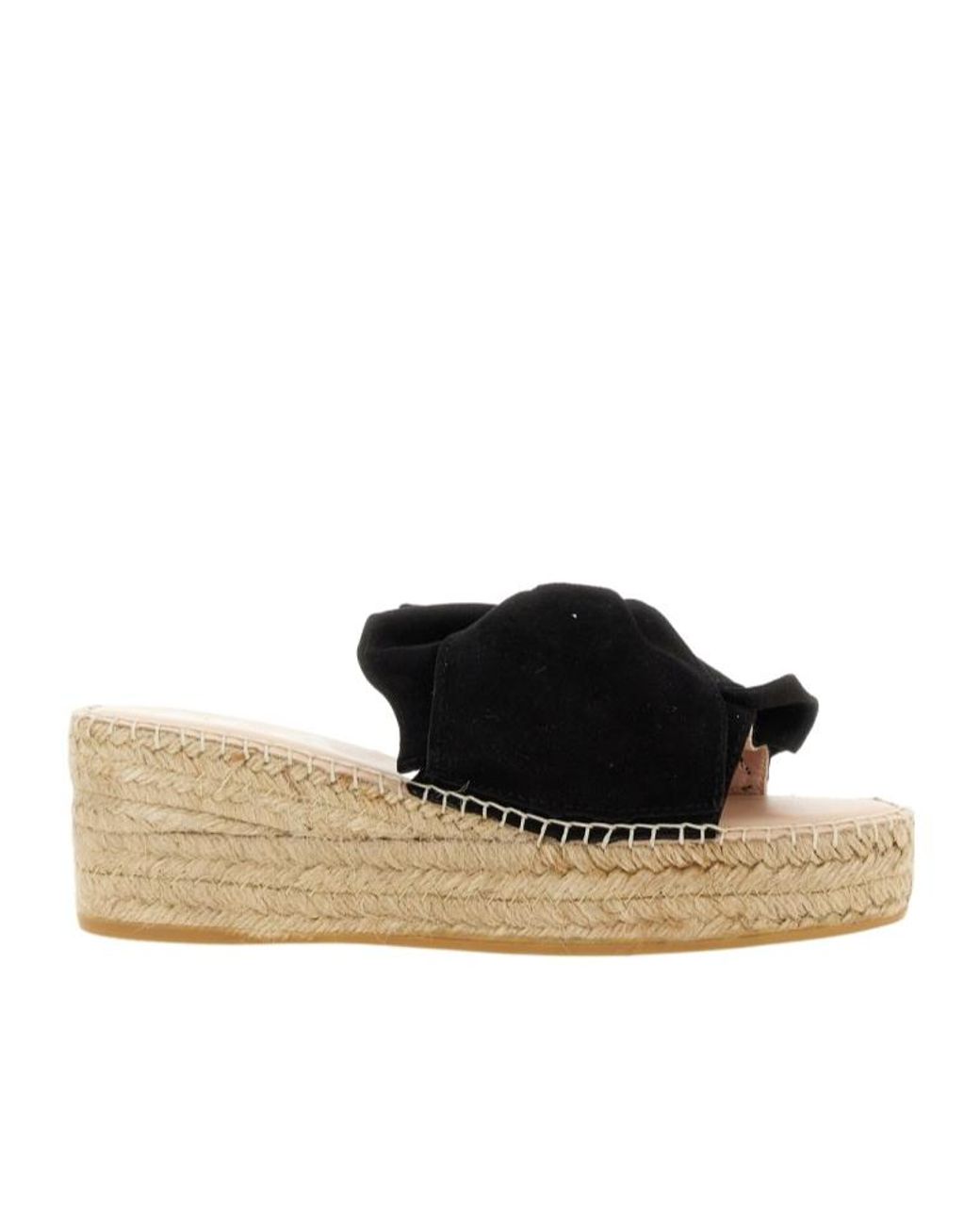 Manebí Black Manebí Knot Detail Flat Shoes