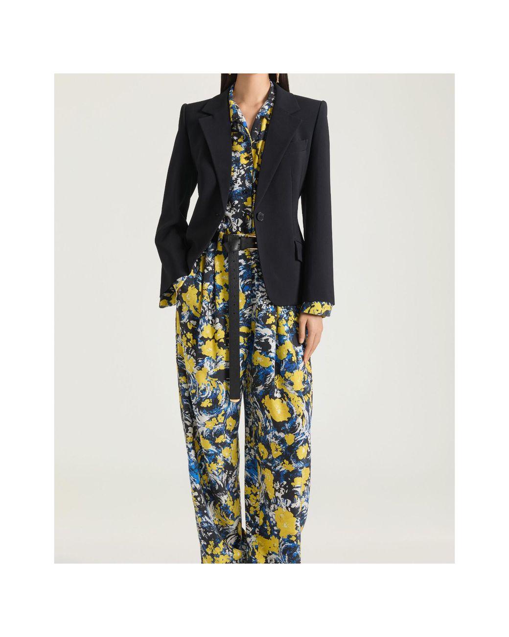 Givenchy Black Single-Breasted Jacket