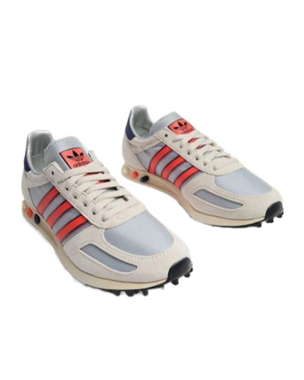 Adidas Originals Pink Laceup Thicksoled Casual Shoes for men