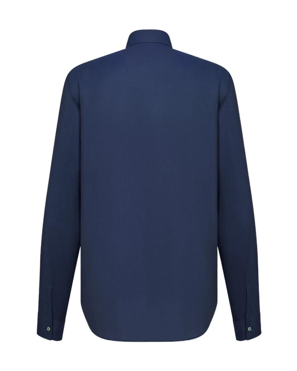 Dior Blue Long-Sleeved Shirt for men