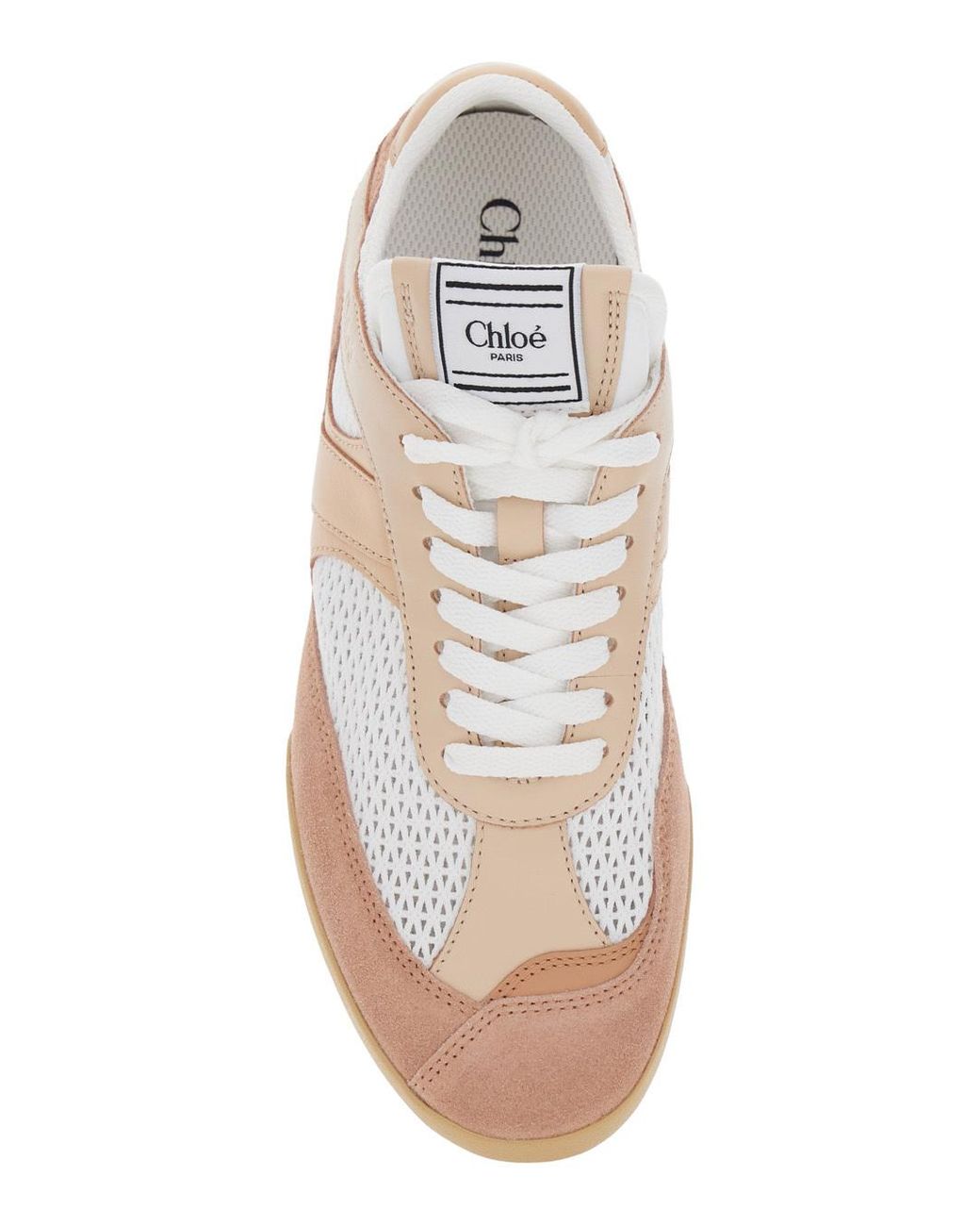 Chloé Natural Chloé Kick Sneakers